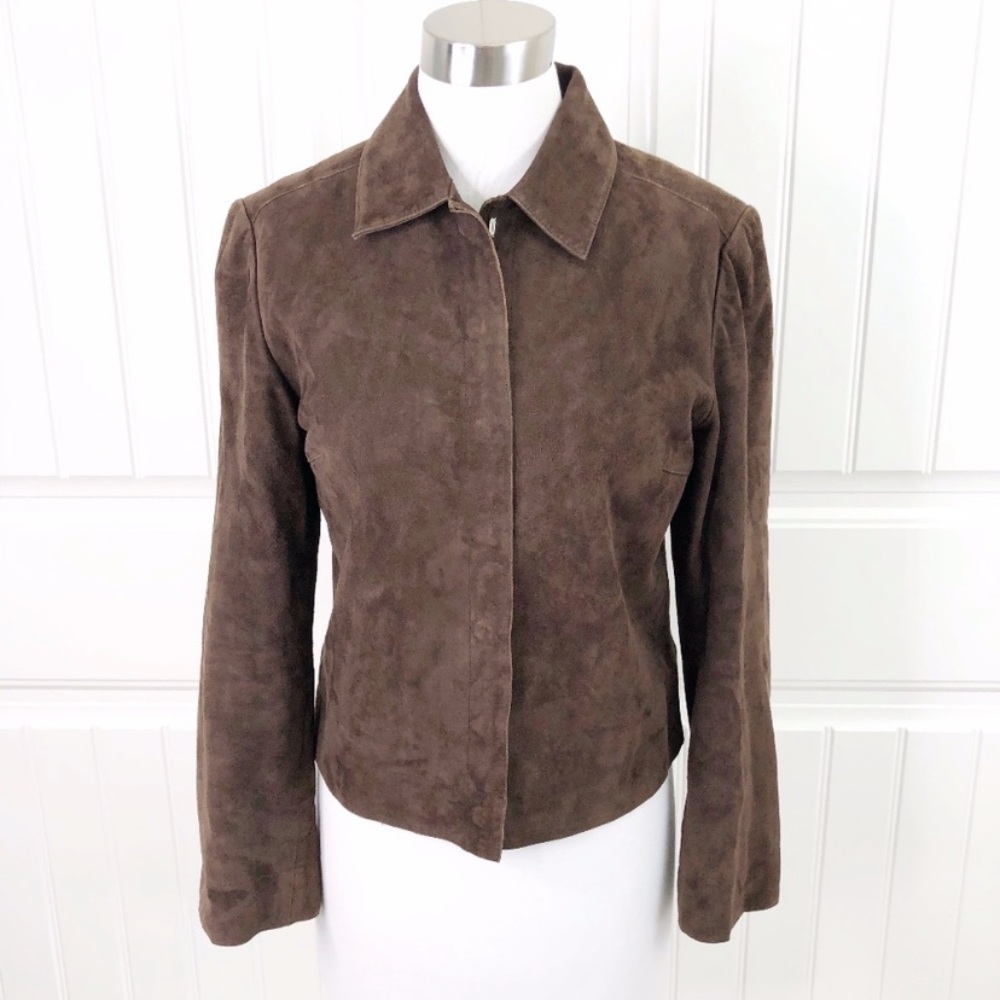 COPY - Vintage Express Brown Suede Genuine Leathe…